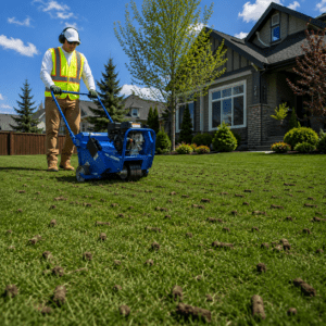 Lawn Aeration in Calgary