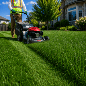 Weekly Lawn Mowing Service in Calgary